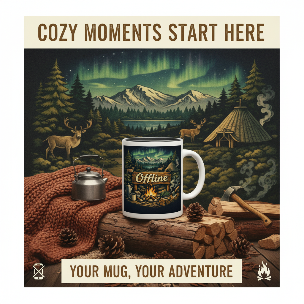 Offline – Campfire Moments Mug